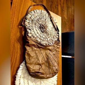 Bohemian Women’s Brown Leather Purse satchel